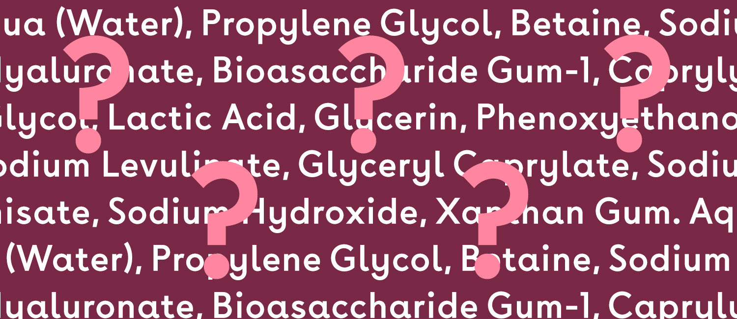 Decipher the INCI: Hyaluronic Acid Facial Serum