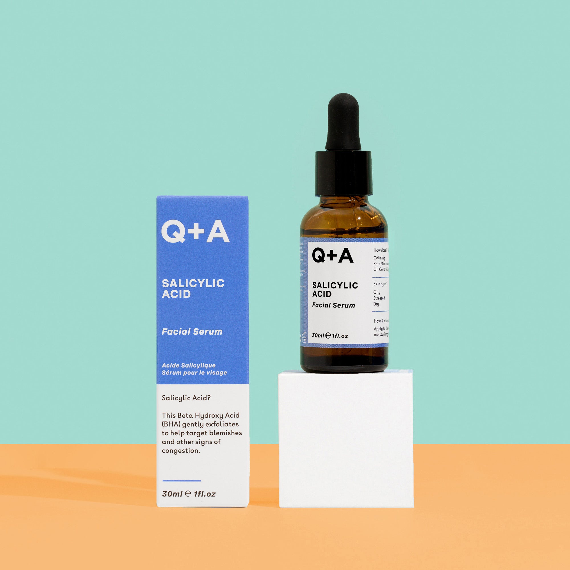 Q+A Salicylic Acid Facial Serum